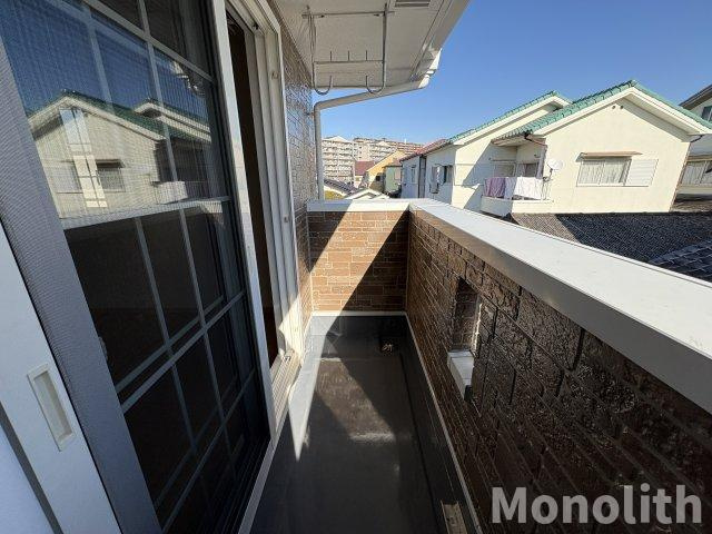 カーサアルドーレのバルコニー