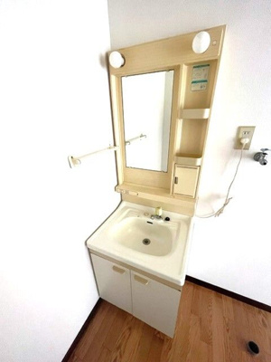 【独立洗面台】 | サンノーハイツ | 独立洗面台です