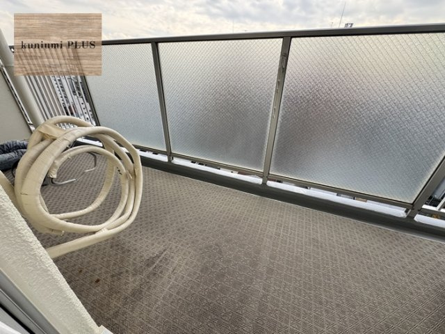 ファミール野江のバルコニー