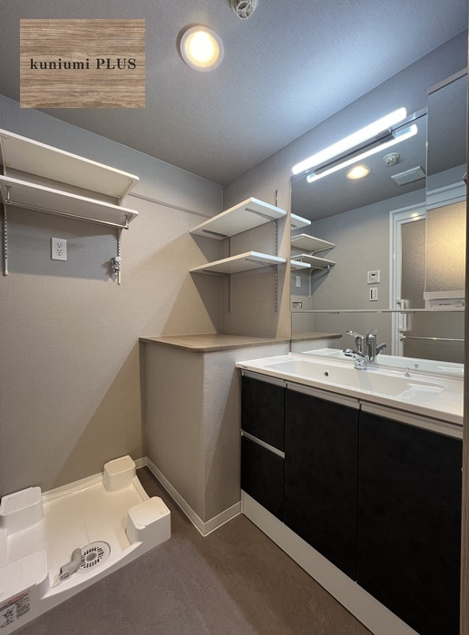 ファミール野江の独立洗面台