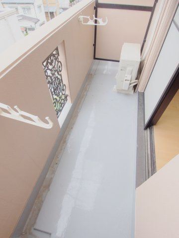 ハーシオンフルタⅢのバルコニー