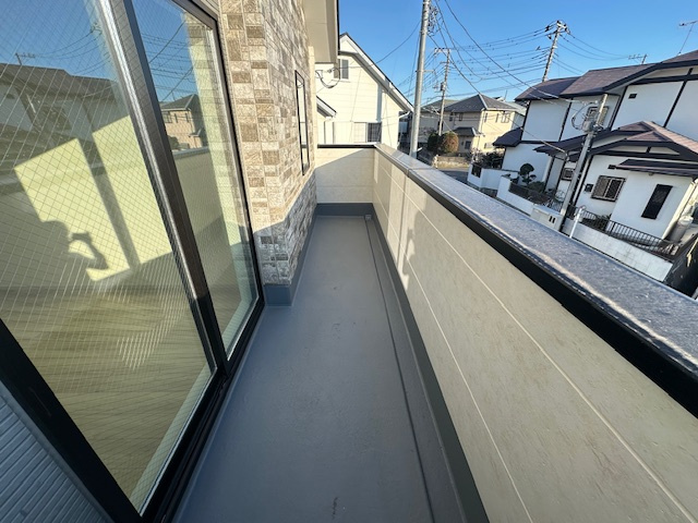 茅ヶ崎市南湖６丁目　新築戸建　全２棟のバルコニー|バルコニー
