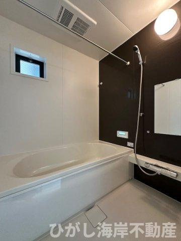 茅ヶ崎市南湖６丁目　新築戸建　全２棟の浴室|1坪タイプ　ユニットバス