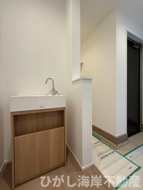 茅ヶ崎市南湖5丁目　新築戸建　全2棟の洗面所|セカンド洗面台