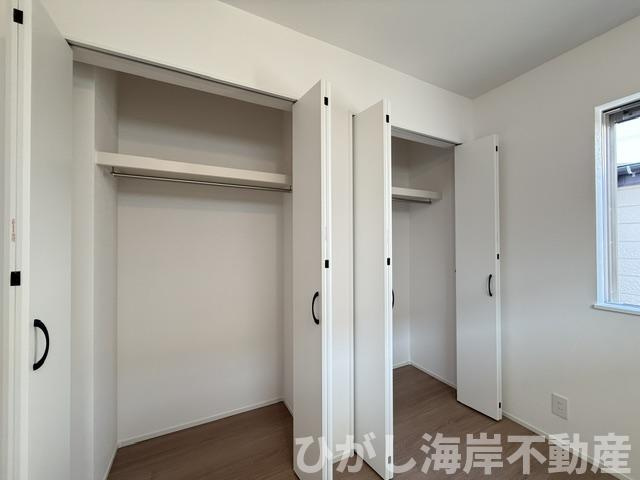 茅ヶ崎市南湖5丁目　新築戸建　全2棟の収納|各居室　収納スペース付き