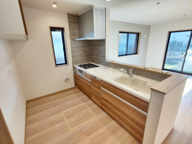 【キッチン】 | 坂戸市西坂戸 | 会話が弾む対面キッチンです