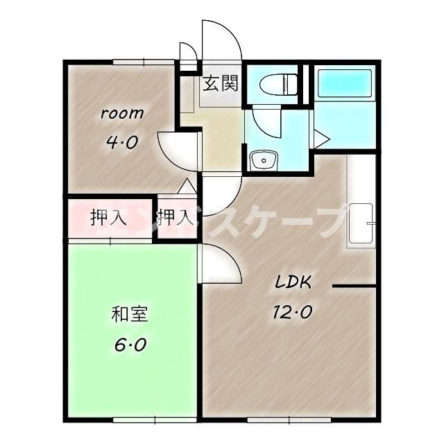 エスポワール並榎の間取り|高崎、前橋のお部屋探しはエンドスケープまで！お客様の理想お聞かせ下さい♪