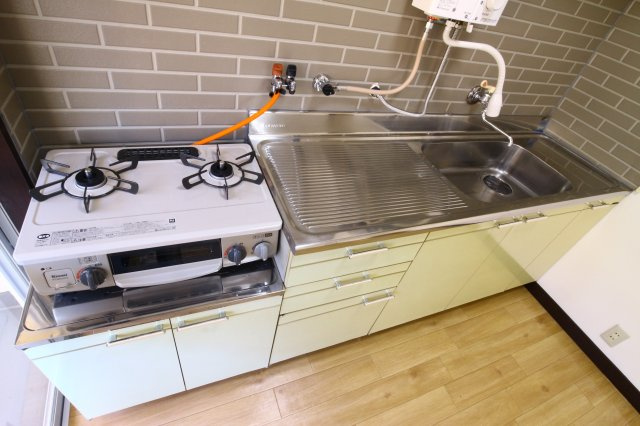 多聞台マンションのキッチン