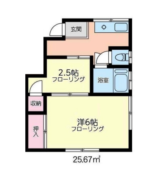 横浜市南区平楽のアパート