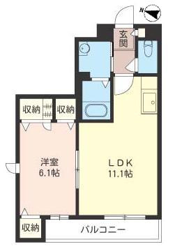 【間取り】 | シャーレ伸和　ShaMaison