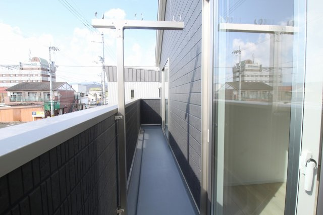 香美市土佐山田町東本町（第1）　新築戸建　1号棟【全2区画】のバルコニー|2Ｆ　南西の部屋　6.5帖
