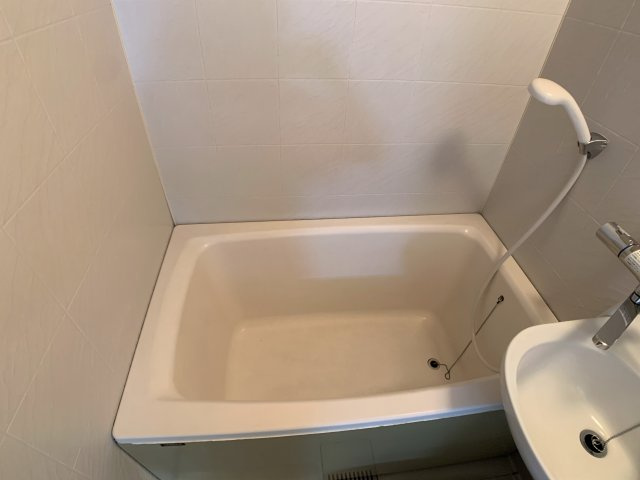 橋本市野の賃貸マンションの浴室