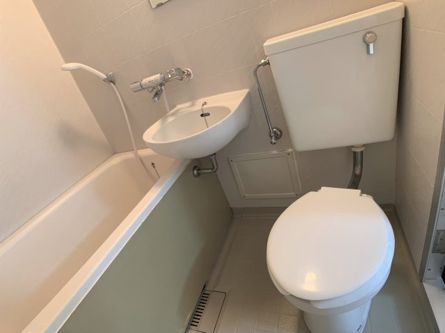 橋本市野の賃貸マンションのトイレ