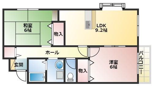 アゼリアⅠの間取り