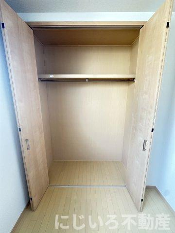 阿南市富岡町あ石のアパートの収納
