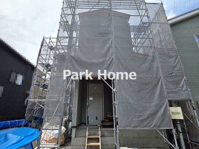 高知市福井町　新築戸建ての外観|2026.2月下旬：建築中