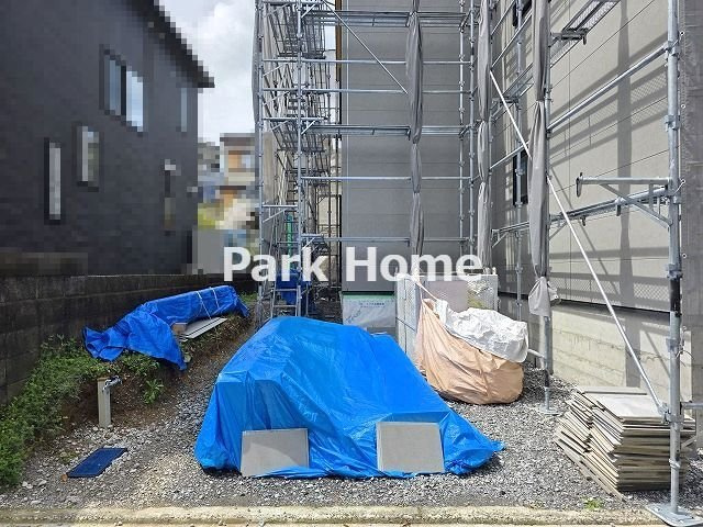 高知市福井町　新築戸建ての外観|2026.2月下旬：建築中