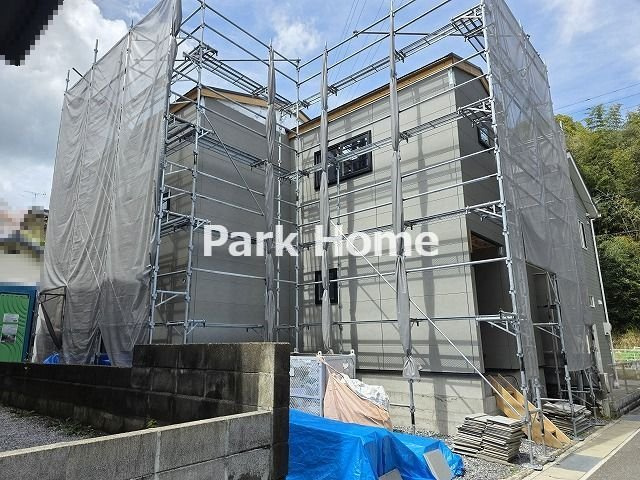 高知市福井町　新築戸建ての外観|2026.2月建築中