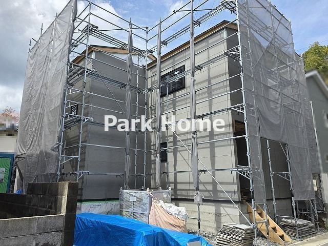 高知市福井町　新築戸建ての前面道路含む現地写真