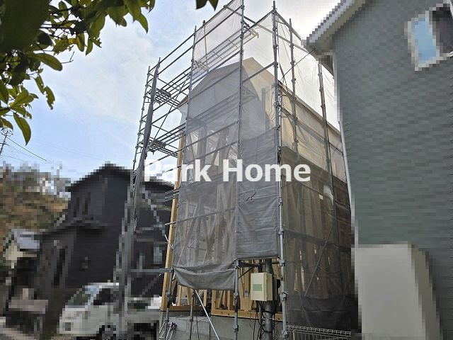 高知市福井町　新築戸建ての外観|2026.2月建築中