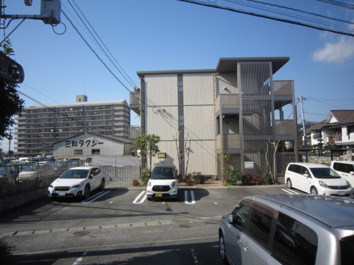 熊本市中央区世安３丁目のアパートの展望