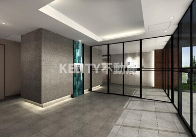 【ロビー】 | クレヴィアリグゼ西馬込 | ゆとりのあるロビーです