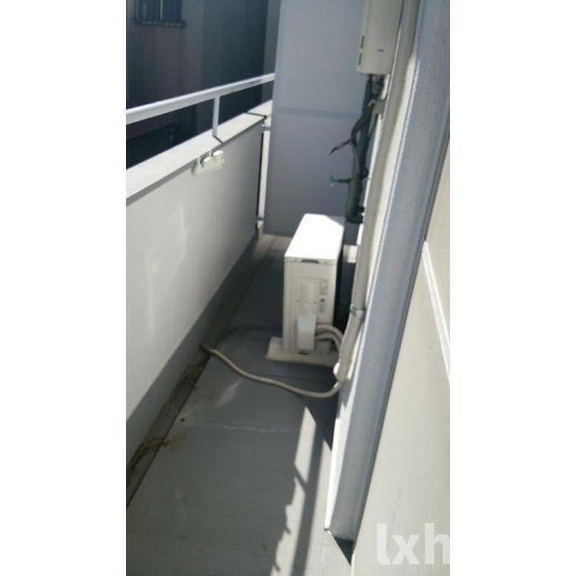 マンション藤のバルコニー