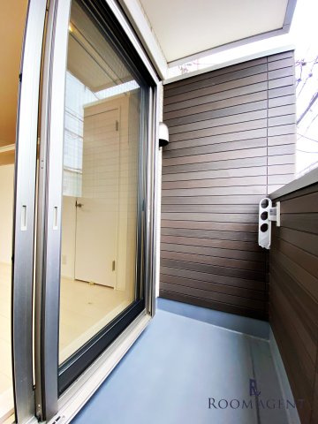 スカイキャッスルⅡのバルコニー