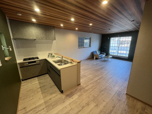 岡山2丁目　中古戸建のキッチン|キッチンも新調しました使うのが楽しみ☆彡