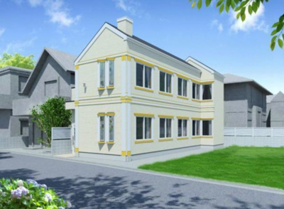 【外観パース】 | フェリスジョイ | フェリスジョイの完成予想パース