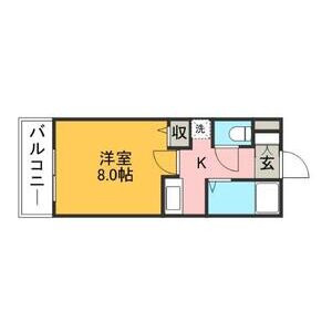 ダブルーンVIII桜坂の間取り