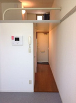 収納もある玄関です