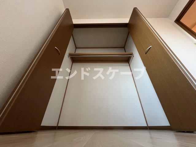 御料所ガーデン　Ｆの収納|高崎、前橋のお部屋探しはエンドスケープまで！お客様の理想お聞かせ下さい♪