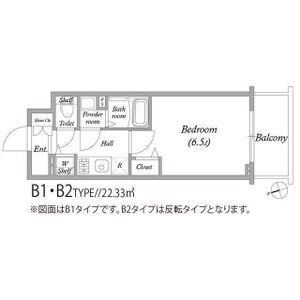 アドバンス大阪バレンシアの間取り