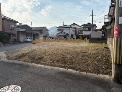 【前面道路含む現地写真】 | 万願寺　売土地