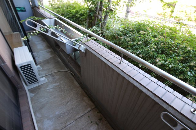 ルナガーデンのバルコニー