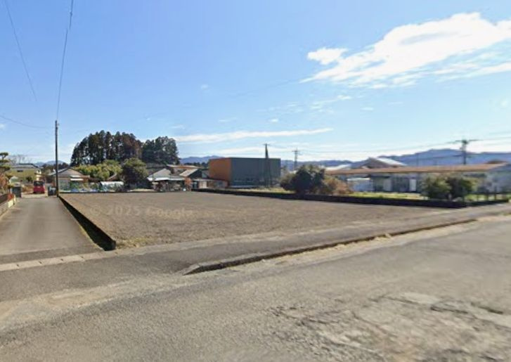 都城市大岩田町の売地の外観