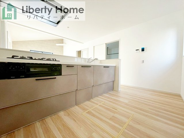 龍ケ崎市平台6期　新築戸建のキッチン|（1号棟）同形状・同仕様