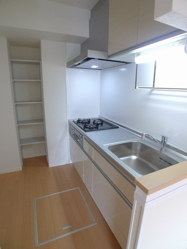 Blumen gartenのキッチン|★三口ガスコンロ★