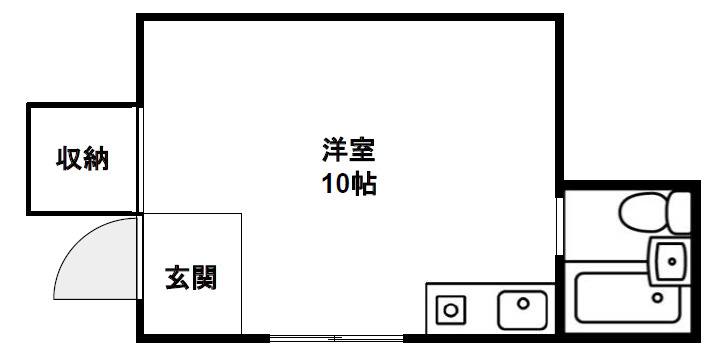 メゾン深江橋の間取り