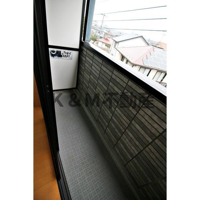 アンプルール　フェール　豊四季Ⅱのバルコニー|バルコニー付きです