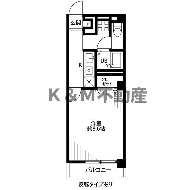 アンプルール　フェール　豊四季Ⅱの間取り| 