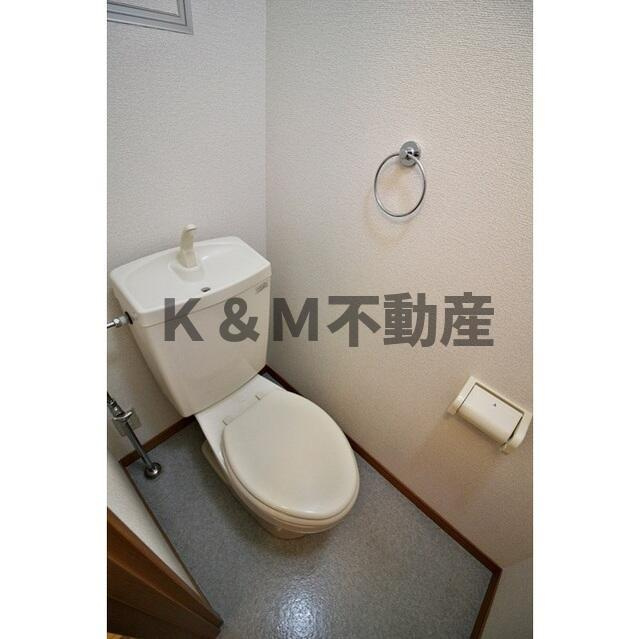 アンプルール　フェール　豊四季Ⅱのトイレ|コンパクトで使いやすいトイレです