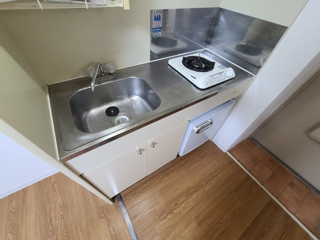 【キッチン】 | 一口コンロのキッチンです