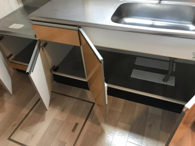 【キッチン】 | グランピエールＡ | キッチン下