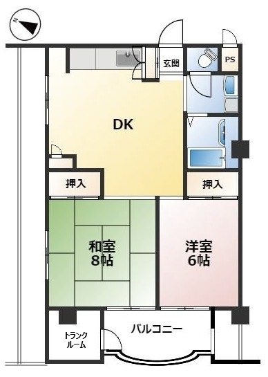 【間取り】 | 福岡リバーキャッスル