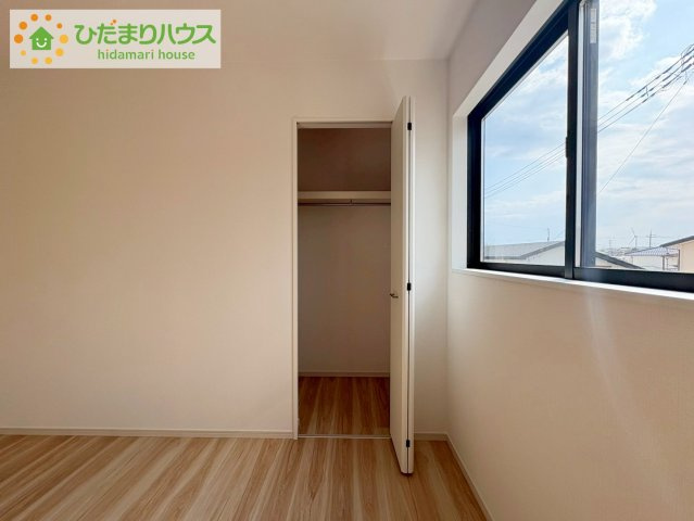 日立市東金沢町9期　新築戸建　1号棟の収納|洋室B収納