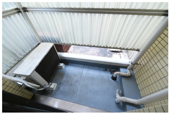 メゾン・ド・エテールのバルコニー