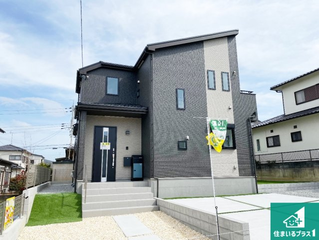 神戸市西区桜が丘東町　新築一戸建ての外観|お客様に長く安心して住んでいだだける事にこだわった家づくり！住んでからのアフターサービスにもしっかりと取り組んでいます！