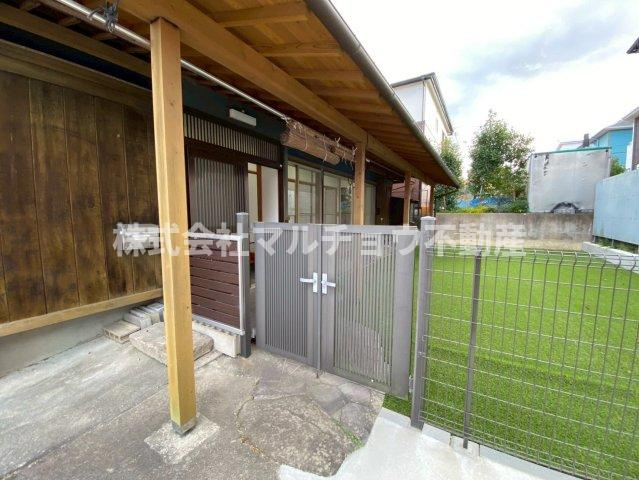 南紀の台一戸建の庭|お庭で自由な時間を過ごせます